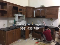 Tủ bếp nhôm nội thất omega 